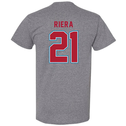 LMU - NCAA Baseball : Niko Riera - T-Shirt-1