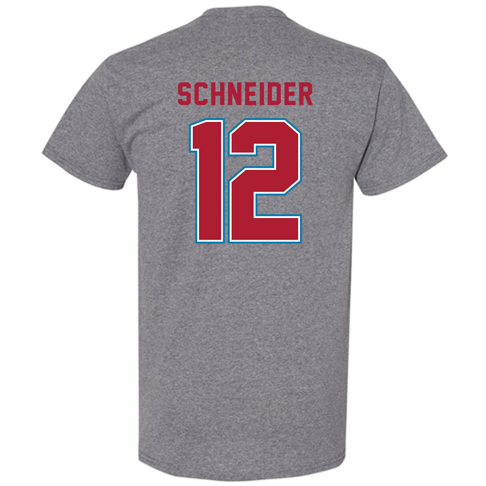 LMU - NCAA Baseball : Max Schneider - T-Shirt-1