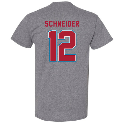 LMU - NCAA Baseball : Max Schneider - T-Shirt-1