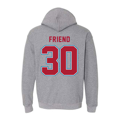 LMU - NCAA Baseball : Travis Friend - Hooded Sweatshirt-1