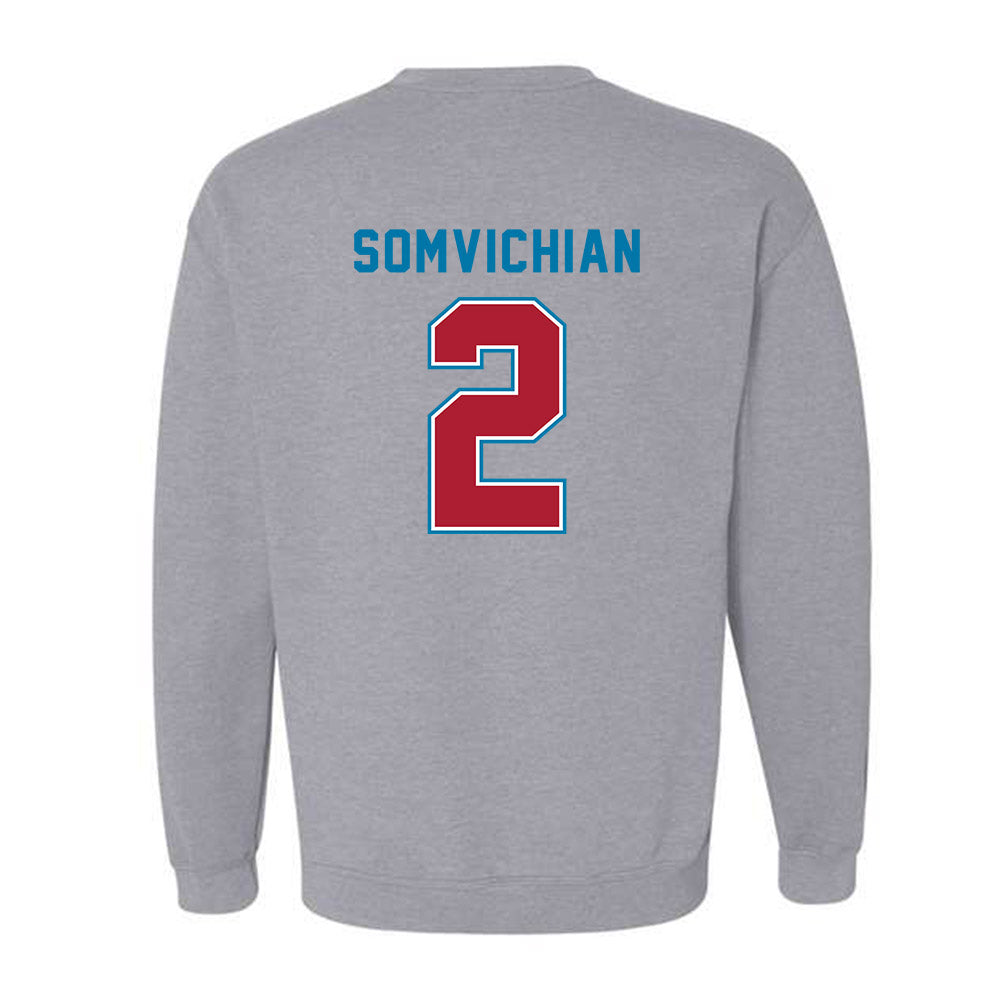 LMU - NCAA Women's Basketball : Mari Somvichian - Classic Shersey Crewneck Sweatshirt-1