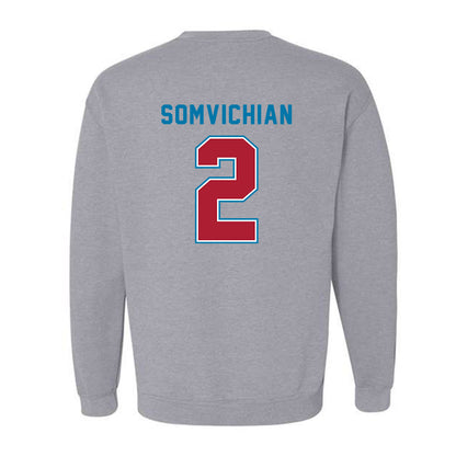 LMU - NCAA Women's Basketball : Mari Somvichian - Classic Shersey Crewneck Sweatshirt-1