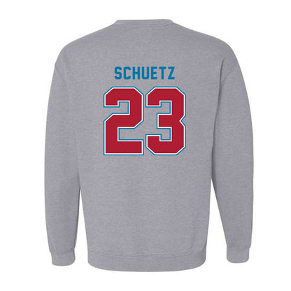 LMU - NCAA Women's Volleyball : Nicole Schuetz - Classic Shersey Crewneck Sweatshirt-1