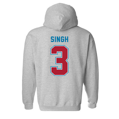 LMU - NCAA Baseball : Dylan Singh - Classic Shersey Hooded Sweatshirt-1