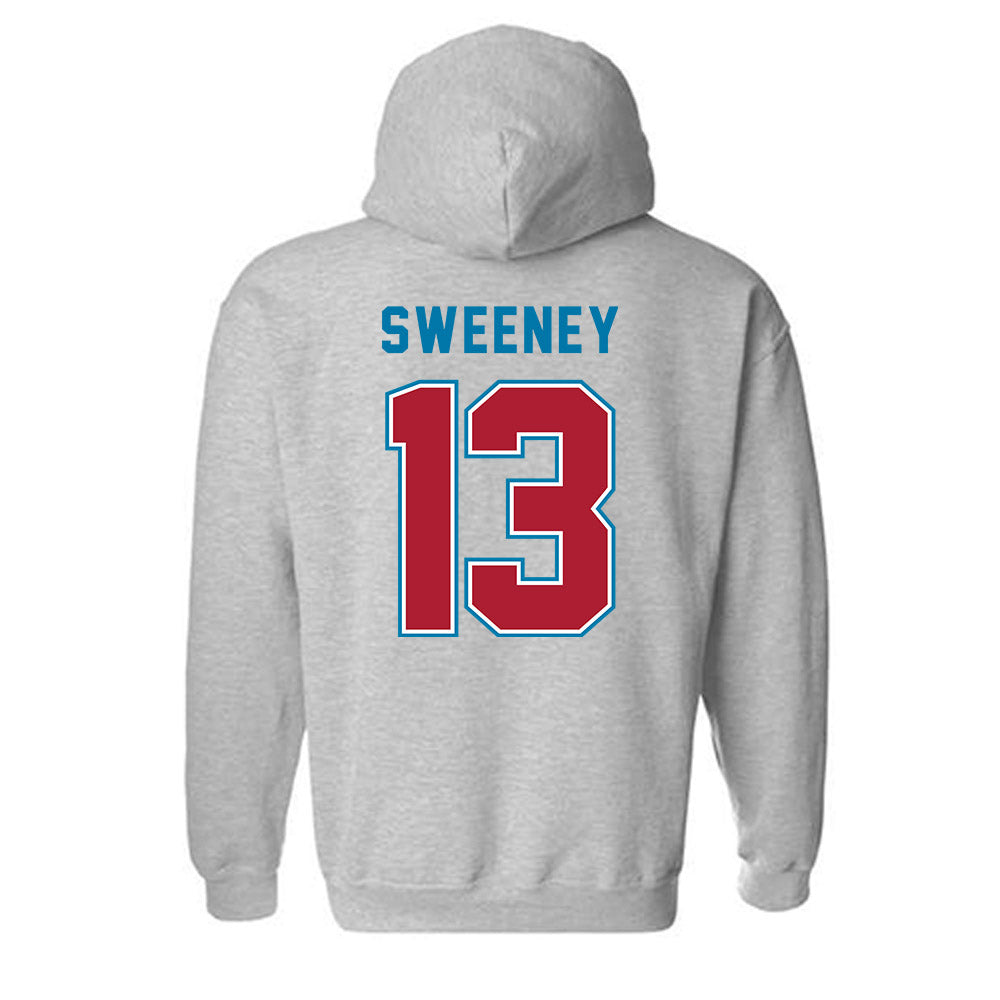 LMU - NCAA Baseball : Caleb Sweeney - Classic Shersey Hooded Sweatshirt-1