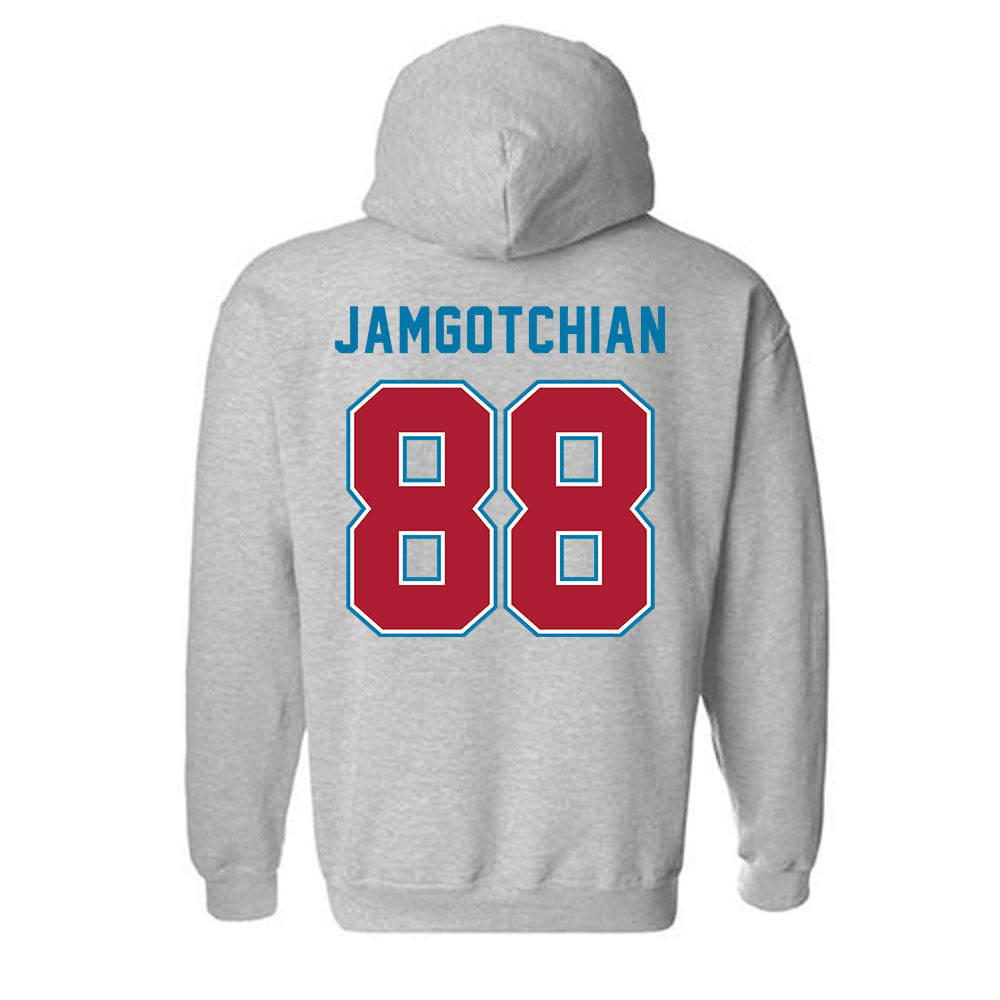 LMU - NCAA Softball : Izzy Jamgotchian - Classic Shersey Hooded Sweatshirt-1