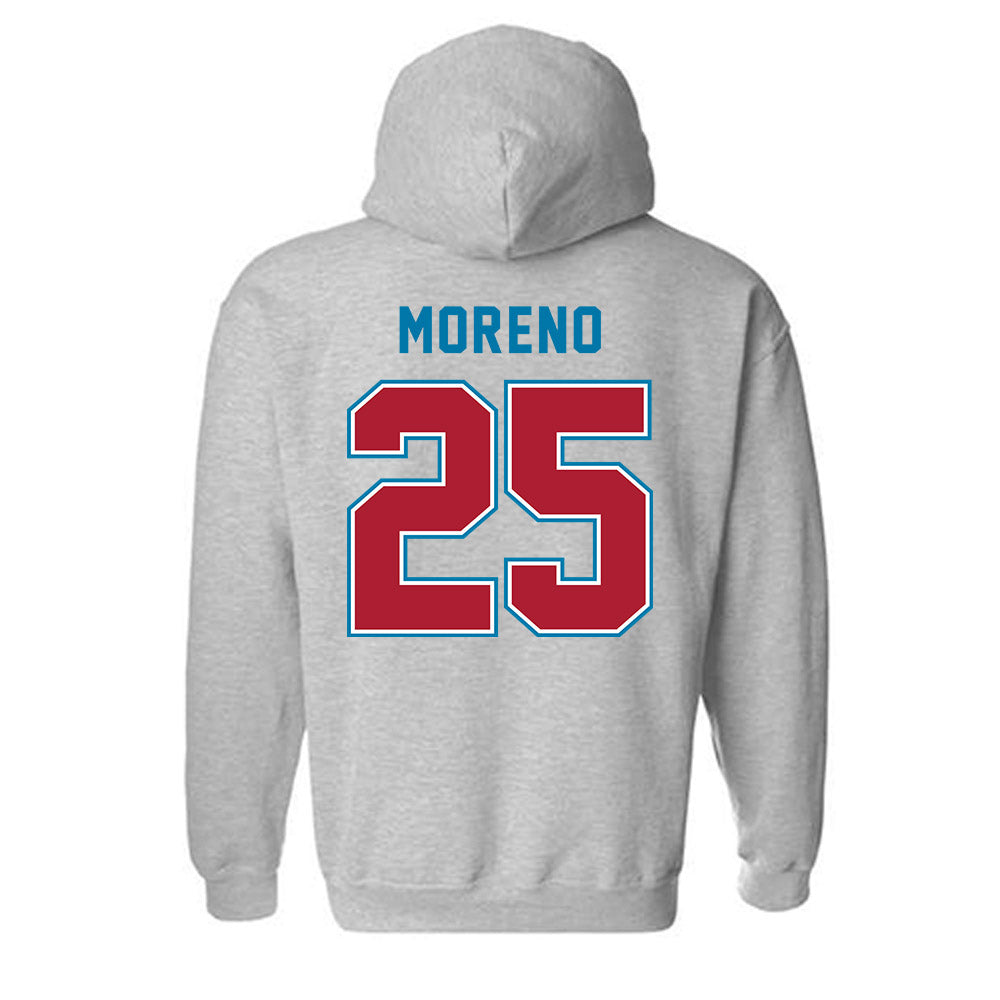 LMU - NCAA Men's Soccer : Greyson Moreno - Classic Shersey Hooded Sweatshirt-1