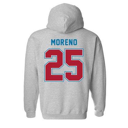 LMU - NCAA Men's Soccer : Greyson Moreno - Classic Shersey Hooded Sweatshirt-1