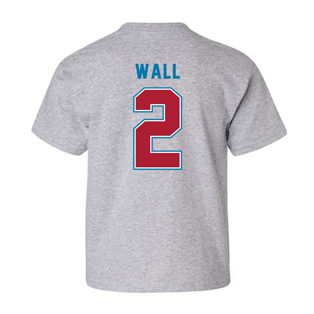 LMU - NCAA Baseball : Jaxson Wall - Classic Shersey Youth T-Shirt-1