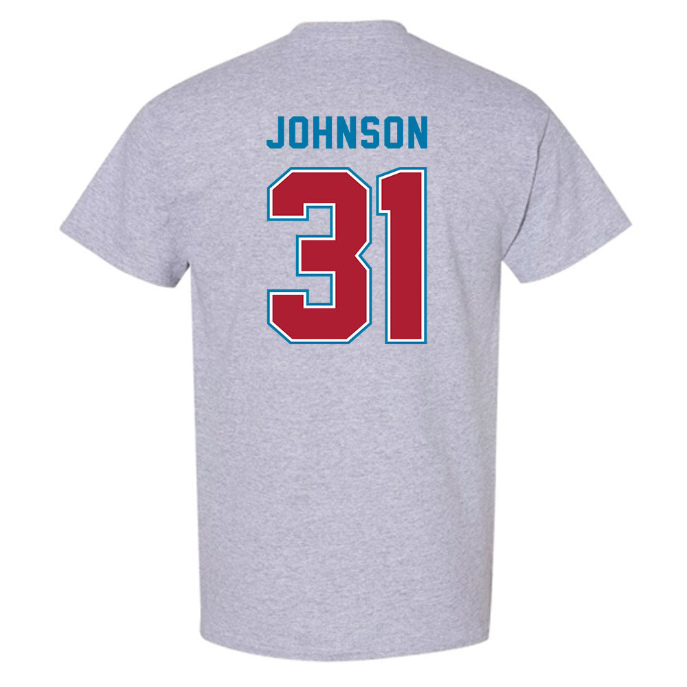 LMU - NCAA Baseball : Alec Johnson - Classic Shersey T-Shirt-1