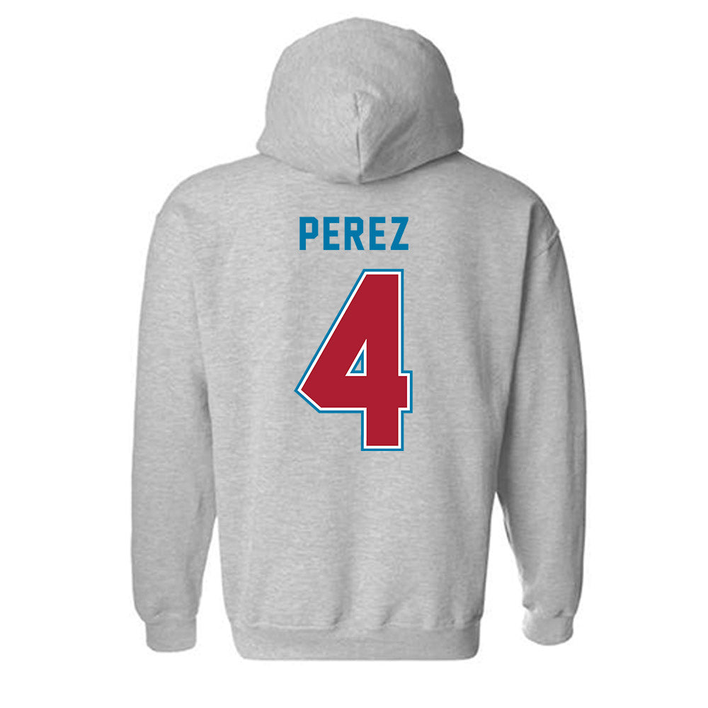 LMU - NCAA Women's Volleyball : Gianna Perez - Classic Shersey Hooded Sweatshirt-1