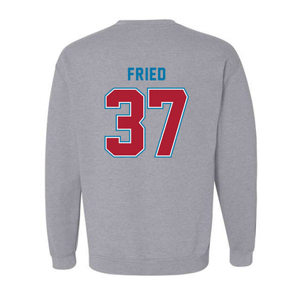 LMU - NCAA Baseball : Jacob Fried - Classic Shersey Crewneck Sweatshirt-1