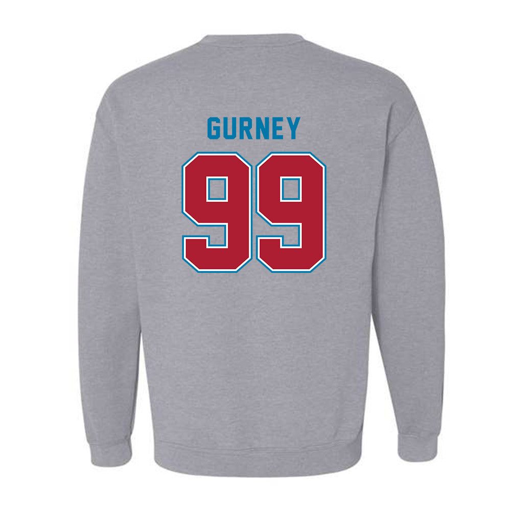 LMU - NCAA Baseball : Win Gurney - Classic Shersey Crewneck Sweatshirt-1