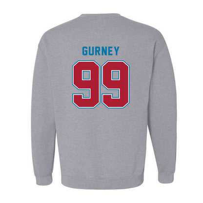 LMU - NCAA Baseball : Win Gurney - Classic Shersey Crewneck Sweatshirt-1