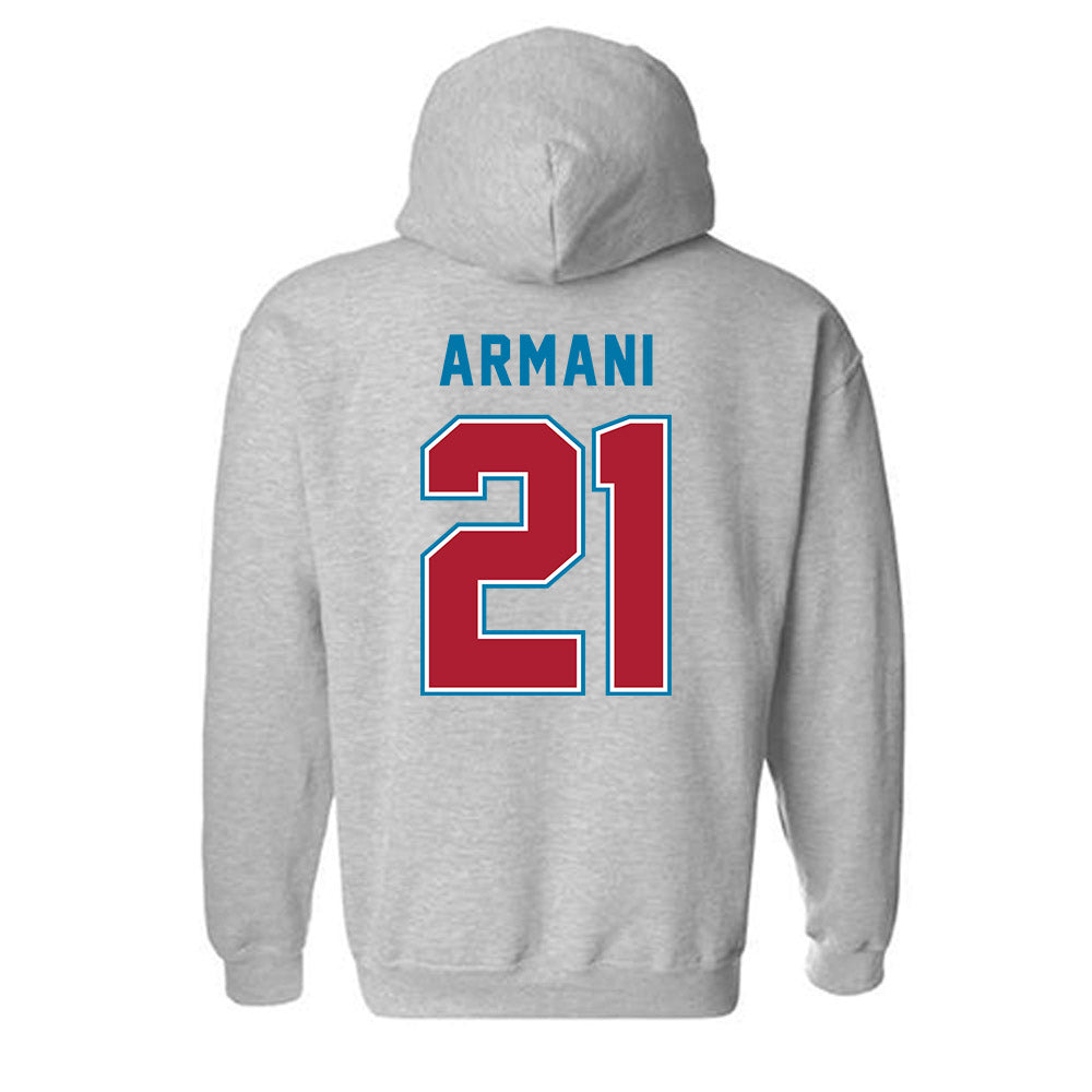 LMU - NCAA Men's Soccer : Tristan Armani - Classic Shersey Hooded Sweatshirt-1