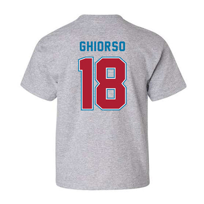 LMU - NCAA Baseball : Dj Ghiorso - Classic Shersey Youth T-Shirt-1