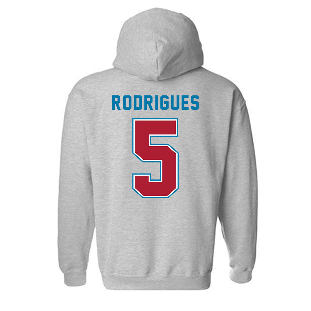 LMU - NCAA Men's Soccer : Nathan Rodrigues - Classic Shersey Hooded Sweatshirt-1