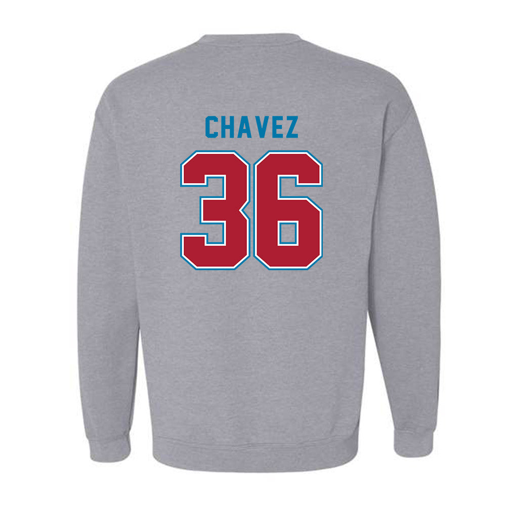 LMU - NCAA Baseball : Alex Chavez - Classic Shersey Crewneck Sweatshirt-1