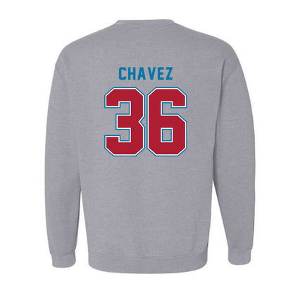 LMU - NCAA Baseball : Alex Chavez - Classic Shersey Crewneck Sweatshirt-1