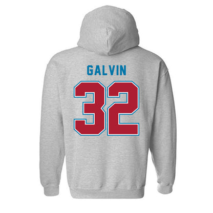 LMU - NCAA Men's Soccer : Quinn Galvin - Classic Shersey Hooded Sweatshirt-1