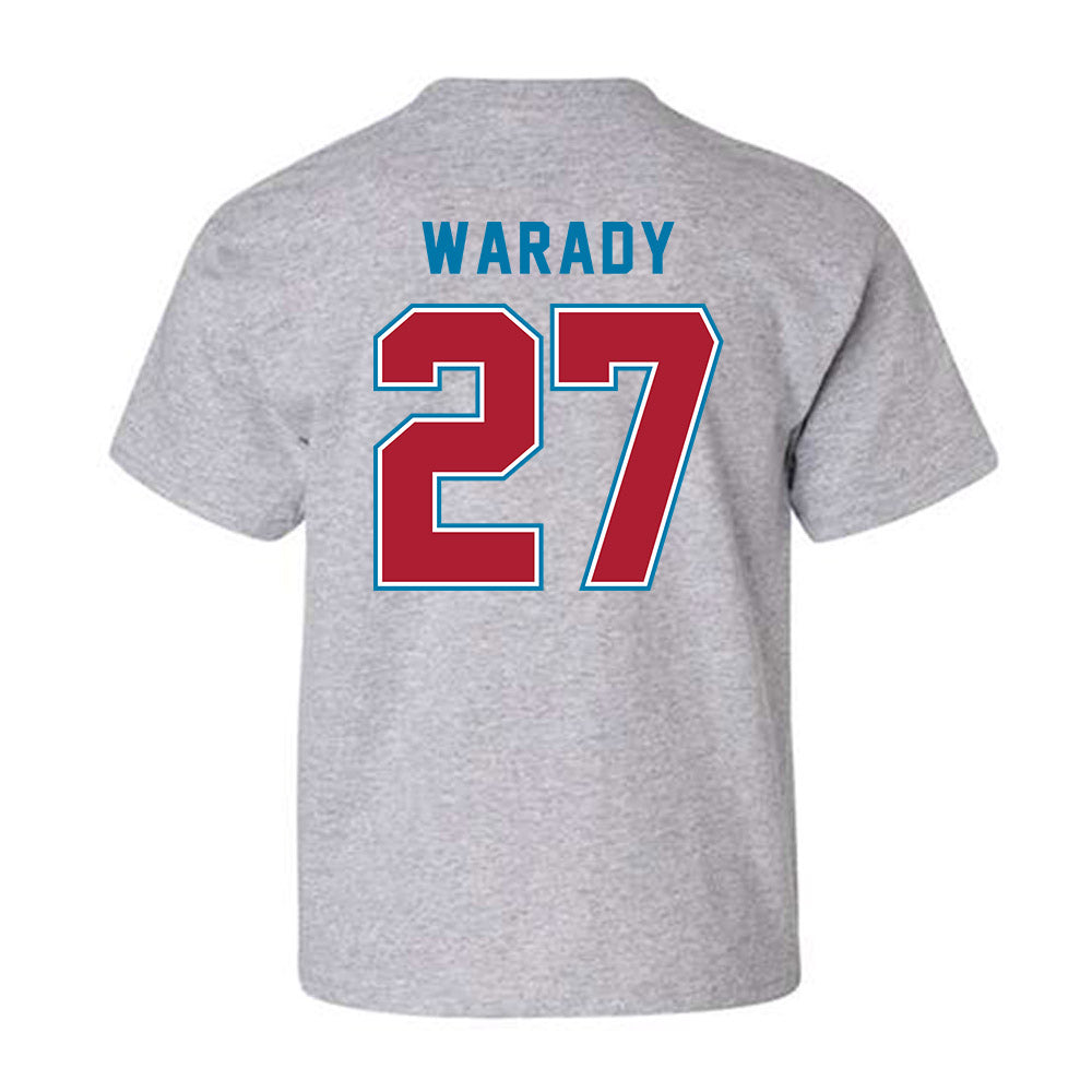 LMU - NCAA Baseball : Tanner Warady - Classic Shersey Youth T-Shirt-1