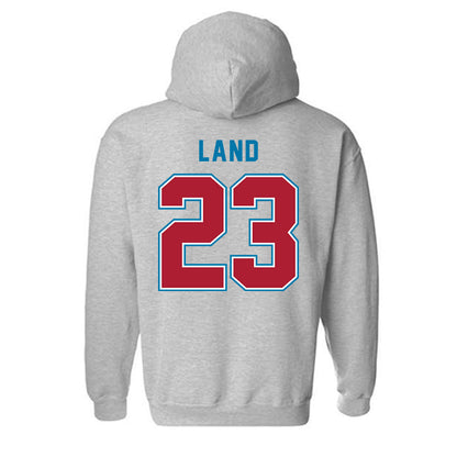 LMU - NCAA Women's Soccer : Maci Land - Classic Shersey Hooded Sweatshirt-1
