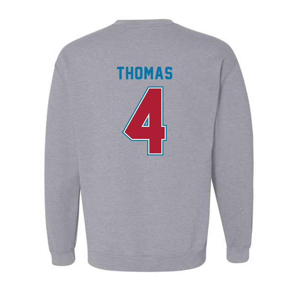 LMU - NCAA Men's Basketball : Aj Thomas - Classic Shersey Crewneck Sweatshirt-1