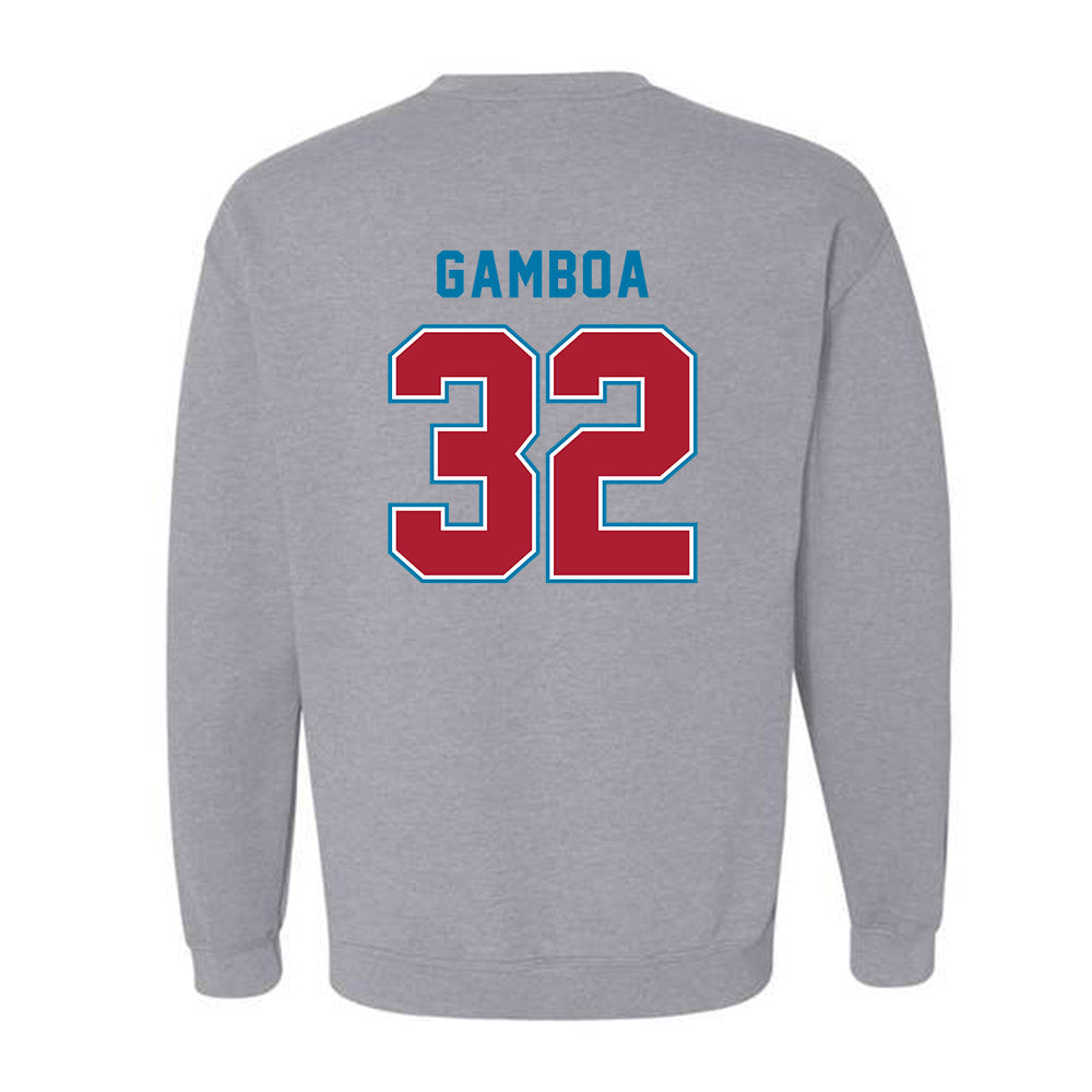 LMU - NCAA Baseball : Alex Gamboa - Classic Shersey Crewneck Sweatshirt-1