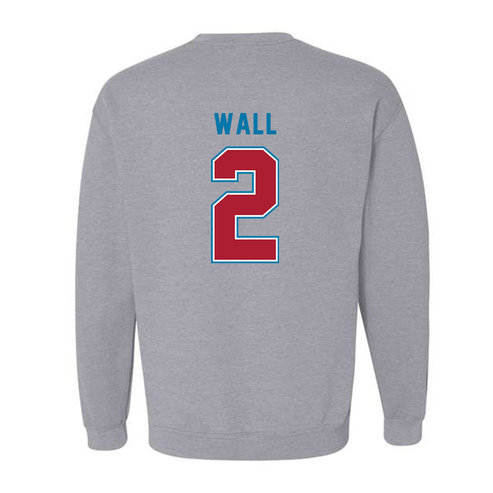 LMU - NCAA Baseball : Jaxson Wall - Classic Shersey Crewneck Sweatshirt-1