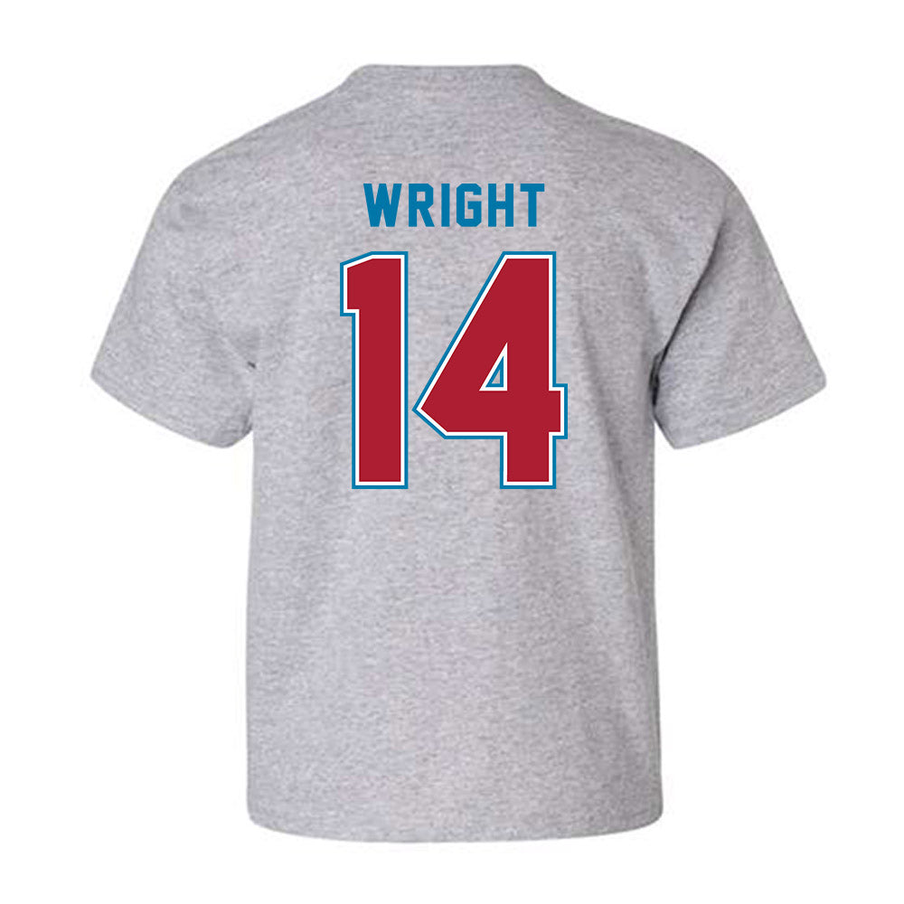 LMU - NCAA Men's Soccer : Skyler Wright - Classic Shersey Youth T-Shirt-1