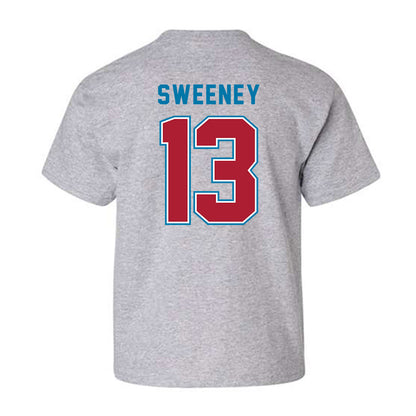 LMU - NCAA Baseball : Caleb Sweeney - Classic Shersey Youth T-Shirt-1