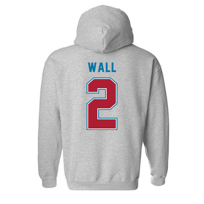 LMU - NCAA Baseball : Jaxson Wall - Classic Shersey Hooded Sweatshirt-1