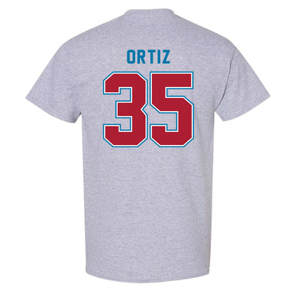 LMU - NCAA Baseball : Jordan Ortiz - Classic Shersey T-Shirt-1