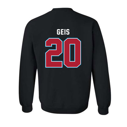 LMU - NCAA Baseball : Jake Geis - Classic Shersey Crewneck Sweatshirt-1