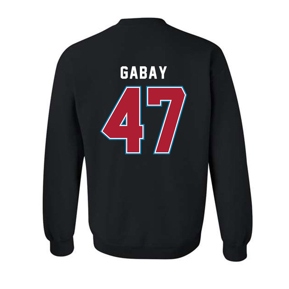 LMU - NCAA Baseball : Lucas Gabay - Classic Shersey Crewneck Sweatshirt-1