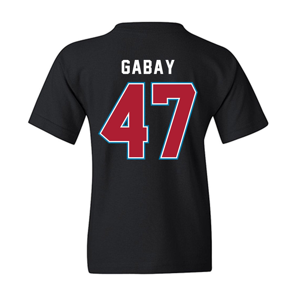 LMU - NCAA Baseball : Lucas Gabay - Classic Shersey Youth T-Shirt-1