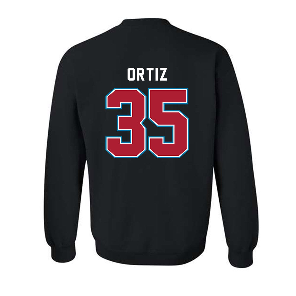 LMU - NCAA Baseball : Jordan Ortiz - Classic Shersey Crewneck Sweatshirt-1