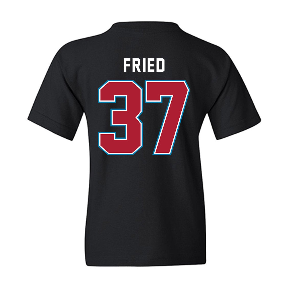 LMU - NCAA Baseball : Jacob Fried - Classic Shersey Youth T-Shirt-1