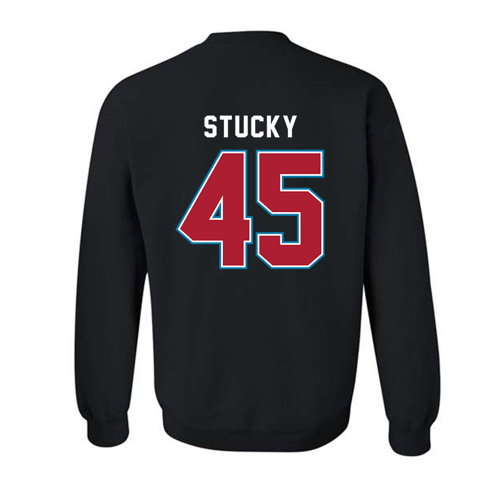 LMU - NCAA Baseball : Cole Stucky - Classic Shersey Crewneck Sweatshirt-1