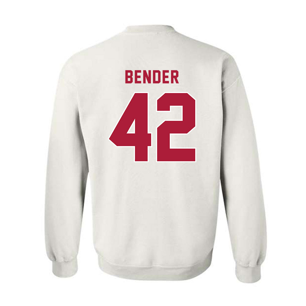 LMU - NCAA Baseball : Zach Bender - Classic Shersey Crewneck Sweatshirt-1
