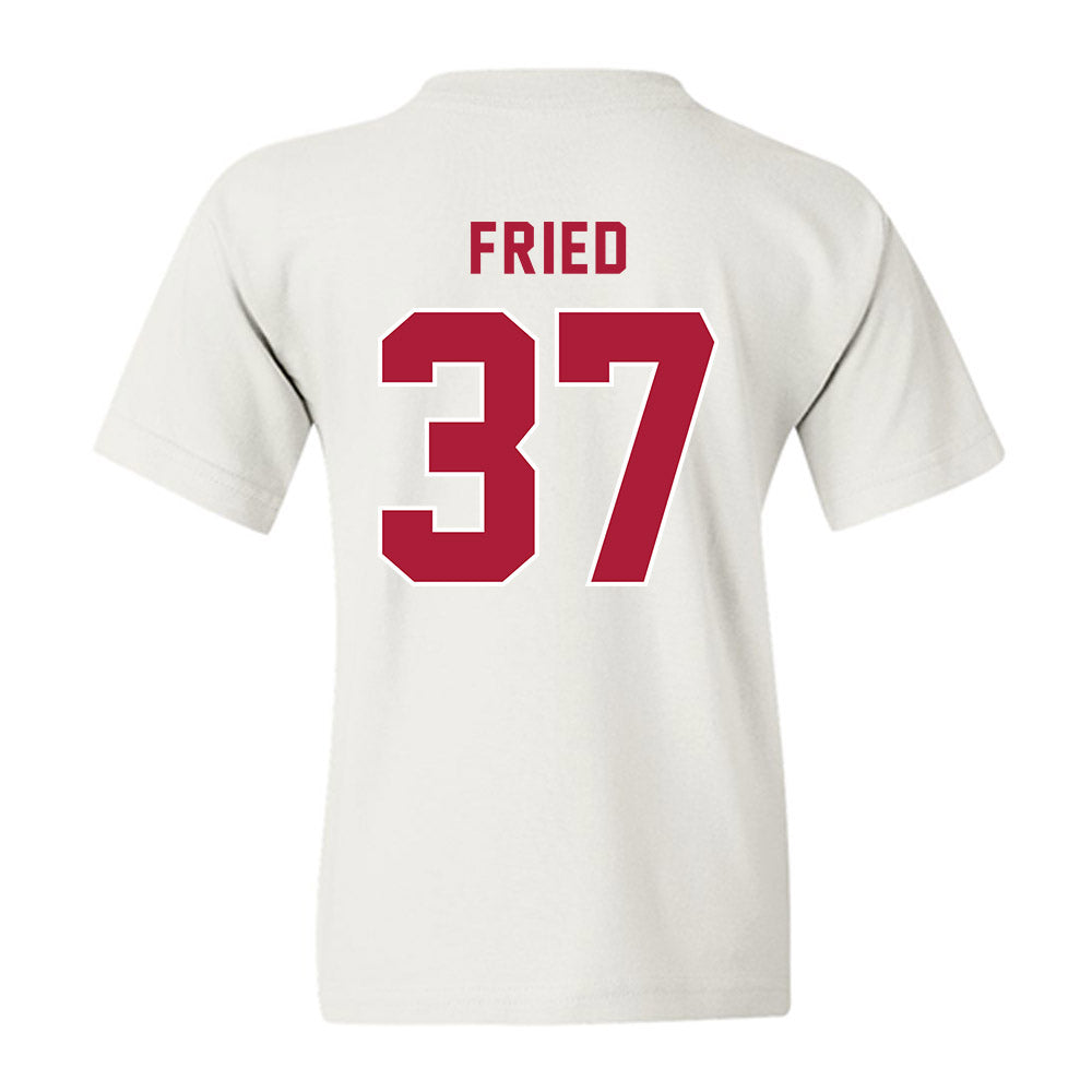 LMU - NCAA Baseball : Jacob Fried - Classic Shersey Youth T-Shirt-1