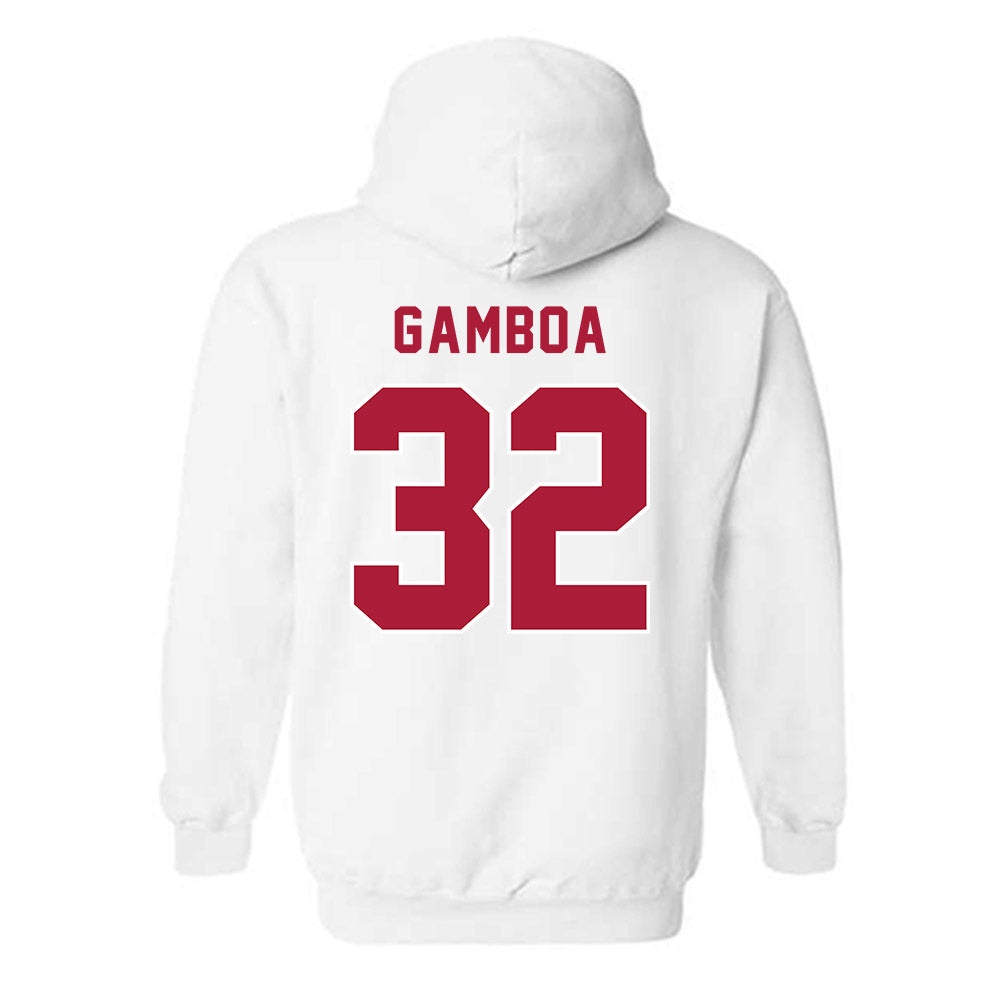 LMU - NCAA Baseball : Alex Gamboa - Classic Shersey Hooded Sweatshirt-1