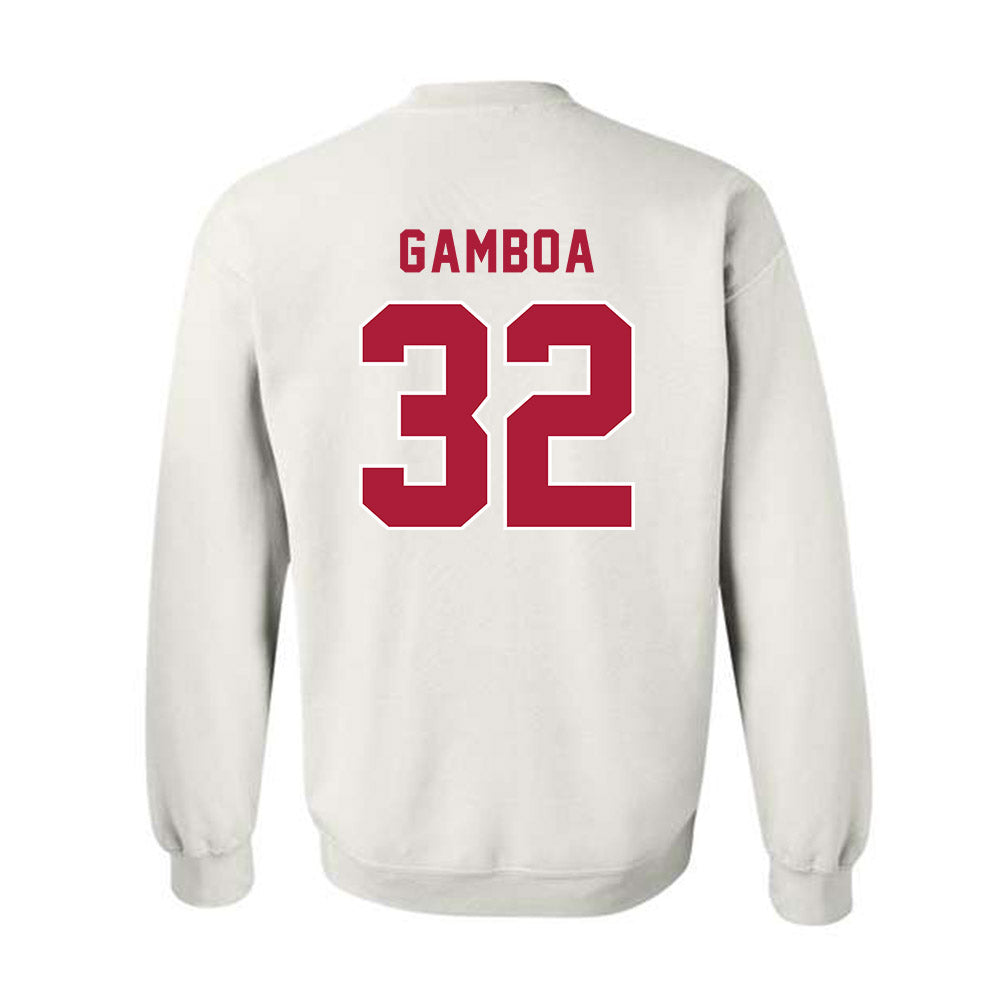 LMU - NCAA Baseball : Alex Gamboa - Classic Shersey Crewneck Sweatshirt-1