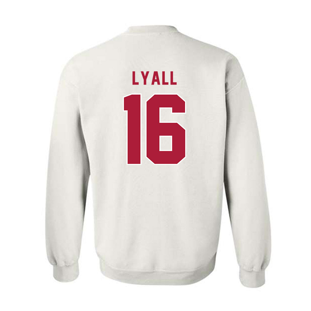 LMU - NCAA Baseball : Jake Lyall - Classic Shersey Crewneck Sweatshirt-1