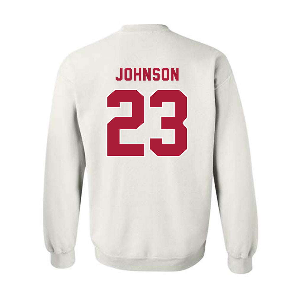 LMU - NCAA Baseball : Jonah Johnson - Classic Shersey Crewneck Sweatshirt-1