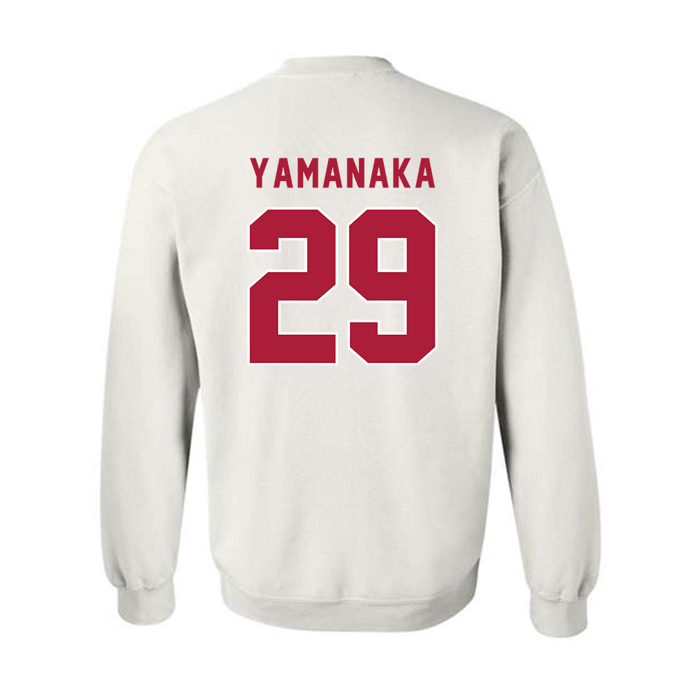LMU - NCAA Baseball : Eli Yamanaka - Classic Shersey Crewneck Sweatshirt-1
