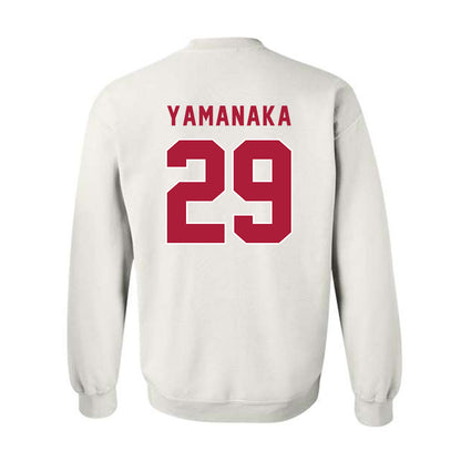 LMU - NCAA Baseball : Eli Yamanaka - Classic Shersey Crewneck Sweatshirt-1