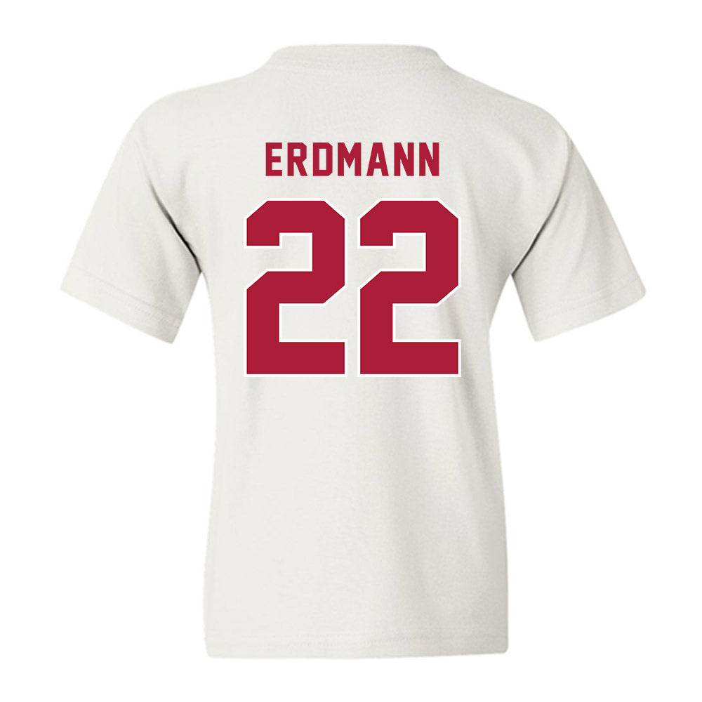 LMU - NCAA Baseball : Eric Erdmann - Classic Shersey Youth T-Shirt-1