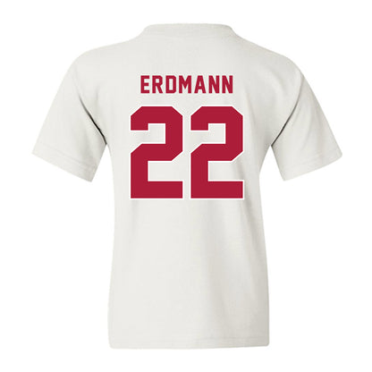 LMU - NCAA Baseball : Eric Erdmann - Classic Shersey Youth T-Shirt-1