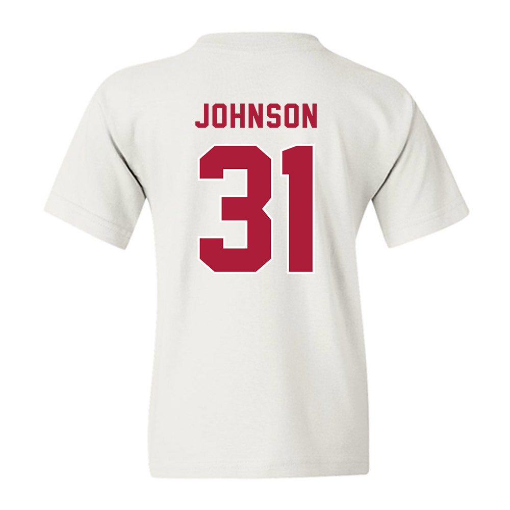 LMU - NCAA Baseball : Alec Johnson - Classic Shersey Youth T-Shirt-1